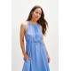 Jasmin Cottonseed Cupro Dress