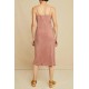 Alessia Cupro Dress