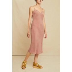 Alessia Cupro Dress