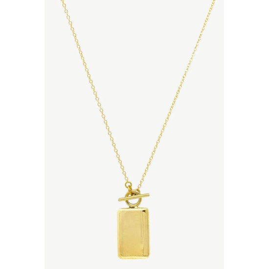 SOKO Rectangular Medallion Necklace