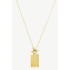 SOKO Rectangular Medallion Necklace