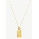 SOKO Rectangular Medallion Necklace