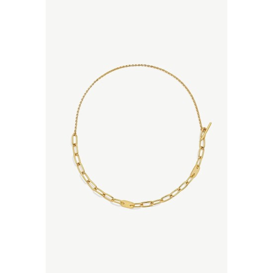 SOKO Delicate Ellipse Collar Necklace